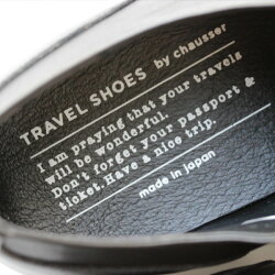 【予約】【9月下旬入荷予定】【送料無料】TRAVELSHOESbychausser(トラベルシューズバイショセ)TR-001ストレートチップマニッシュシューズブラック|ground|靴|