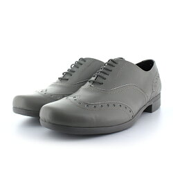 【2018春夏】TRAVELSHOESbychausser(トラベルシューズバイショセ)|TR-004|晴雨兼用ウィングチップレースアップシューズ|マニッシュシューズ|グレイ|ground|短靴|レインシューズ|