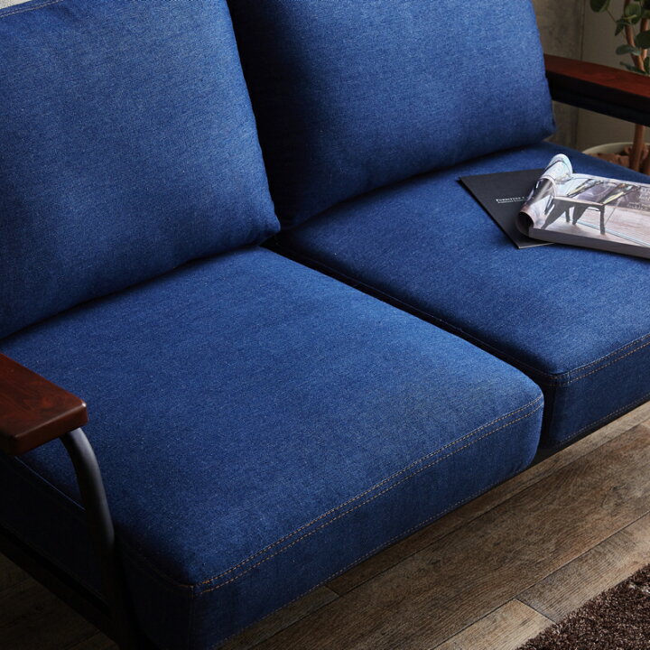 楽天市場】【1台単品】商品名 BARQ-2P バーク 二人掛け ソファー SOFA 
