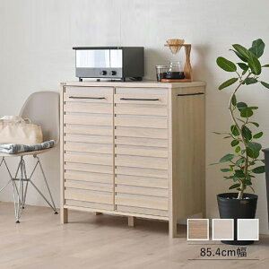 クーポン祭り開催中!商品名| LFK キッチンキャビネット キッチンボード 幅 85cmカラー| オークナチュラル ナチュラル ホワイトサイズ| 幅85.4 奥行40 高さ90cmカウンター レンジ台 組み立て商