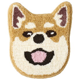 シンプル イヌ好きに嬉しいイヌマット シリーズ1 (12種類) 洗える チェアパッド 防ダニ 日本製 床暖対応 カーペット マット 玄関マット イヌ 犬 いぬ おしゃれ 可愛い ウォッシャブル 滑り止め ホットカーペット SHZO