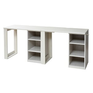 クーポン祭り開催中!学習机 ツインデスク コンパクト 兄弟 白 子供デスク 子供机 キッズデスク 学童デスク ダイニング 長机 マルチデスク ナチュラル ホワイト 白 小学生 THLB