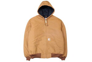 Carhartt LOOSE FIT FIRM DUCK INSULATED FLANNEL-LINED ACTIVE JACKET (J140-BRN:Carhartt BROWN) 106673-BRN�J�[�n�[�g/�W�b�v�W���P�b�g/�t�[�h�W���P�b�g/�_�b�N�W���P�b�g/�A�N�e�B�u�W���P�b�g/�r�b�O�V���G�b�g/�V��