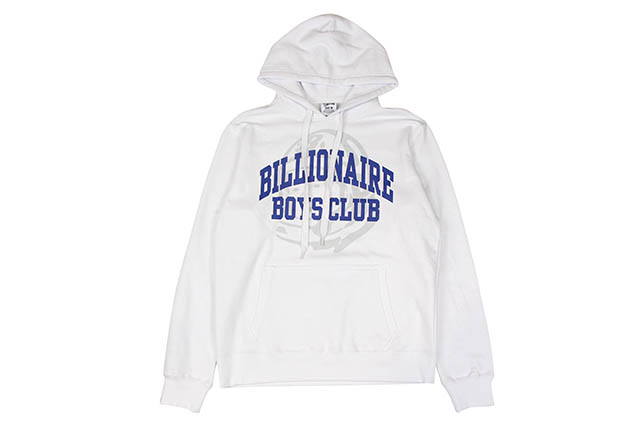 BILLIONAIRE 情熱セール BOYS CLUB BB COLLEGIATE プルオーバーフーディー 再入荷/予約販売! HOODIE ホワイト 881-9312:WHITE ビリオネアボーイズクラブ