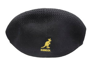 KANGOL TROPIC 504 VENTAIR (0290BC/BG991:BLACK/GOLD)�J���S�[��/�n���`���O�L���b�v/�u���b�N×�S�[���h