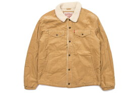 LEVI'S CORDUROY SHERPA LINED TRUCKER JACKET (LM8RC530:TAN)リーバイス/シェルパトラッカージャケット