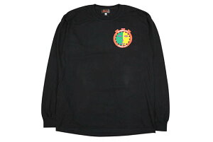 BARRIERS + ROUNDTWO 'STOPWATCH' L/S T-SHIRT (BLACK)�o�����[�Y/���E���h�g�D�[/�����O�X���[�u�e�B�[�V���c/�u���b�N