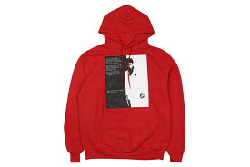 NO BRAND SCARFACE PULLOVER HOODIE (RED)フーディー/レッド