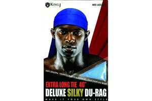 KING. J DELUXE SILKY DU-RAG (#403:ORANGE) �L���O�E�W�F�C/�h�D�[���O/�X�|�[�c/���C�t�X�^�C��/�I�����W