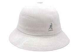KANGOL TROPIC CASUAL BUCKET HAT (K2094ST/WH103:WHITE)カンゴール/バケットハット/ホワイト