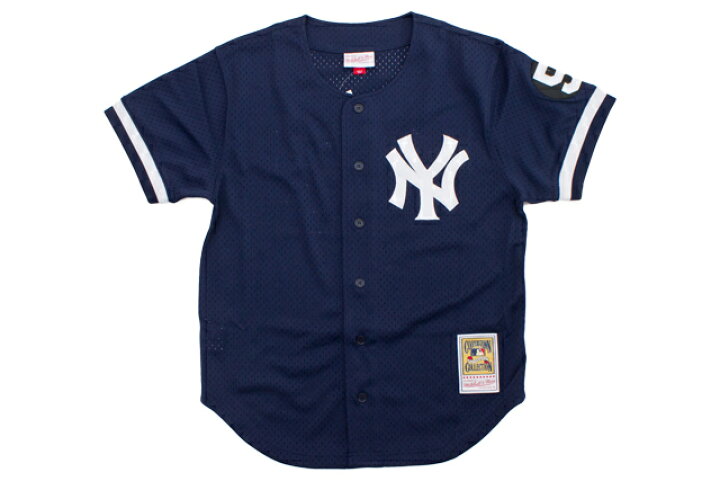 楽天市場】MITCHELL & NESS AUTHENTIC MESH BP BF JERSEY (NEW YORK 