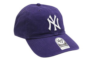 47 NEW YORK YANKEES '47 CLEAN UP CAP (PURPLE) 14751161�t�H�[�e�B�[�Z�u��/�A�W���X�^�[�L���b�v/�j���[���[�N�����L�[�X/�����Y/���f�B�[�X/�V���v��/�j�����p/�T�C�Y����