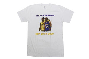 KOBE BRYANT BLACK MAMBA T-SHIRT (WHITE)�R�[�r�[�u���C�A���g/�V���[�g�X���[�u�e�B�[�V���c/�z���C�g