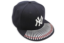 NEW ERA x SPIKE LEE CHAMPION COLLECTION NEW YORK YANKEES 59FIFTY FITTED CAP (NAVY/BILL)ニューエラ/フィッテッドニュ−エラキャップ/ネイビー
