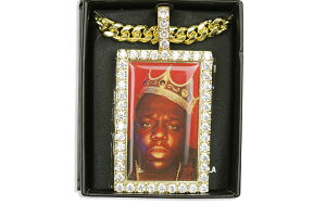 KING ICE X NOTORIOUS B.I.G. - KING OF NEW YORK NECKLACELO ACX × UEm[gAXEr[.AC.W[/rM[/lbNX/S[h