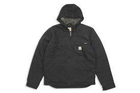 Carhartt WASHED DUCK SHERPA LINED JACKET (104392-BLK/BLACK)カーハート/ウォッシュドダックシェルパラインドジャケット/ブラック