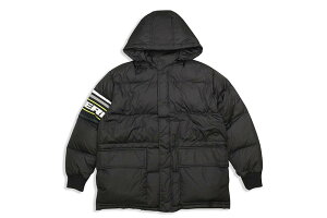 ICEBERG SLEEVE LOGO DOWN COAT (BLACK)�A�C�X�o�[�O/�_�E���W���P�b�g/�u���b�N