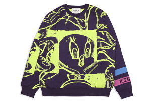 ICEBERG TWEETY KNIT SWEATER (PURPLE)�A�C�X�o�[�O/�j�b�g�Z�[�^�[/�p�[�v��
