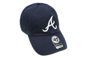 47 ATLANTA BRAVES '47 CLEAN UP CAP (NAVY)tH[eB[Zu/AWX^[Lbv/Ag^u[uX/Y/fB[X/Vv/jp/TCY