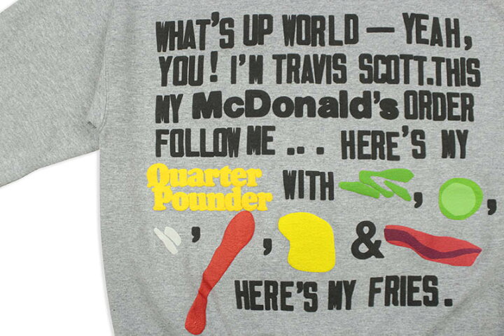 楽天市場】Travis Scott x McDonald 