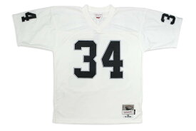 MITCHELL&NESS LEGASY JERSEY (LOS ANGELES RAIDERS/WHITE/1988/BO JACKSON) LGJYAC18036ミッチェル&ネス/フットボールジャージー/ロサンゼルスレイダース/ホワイト