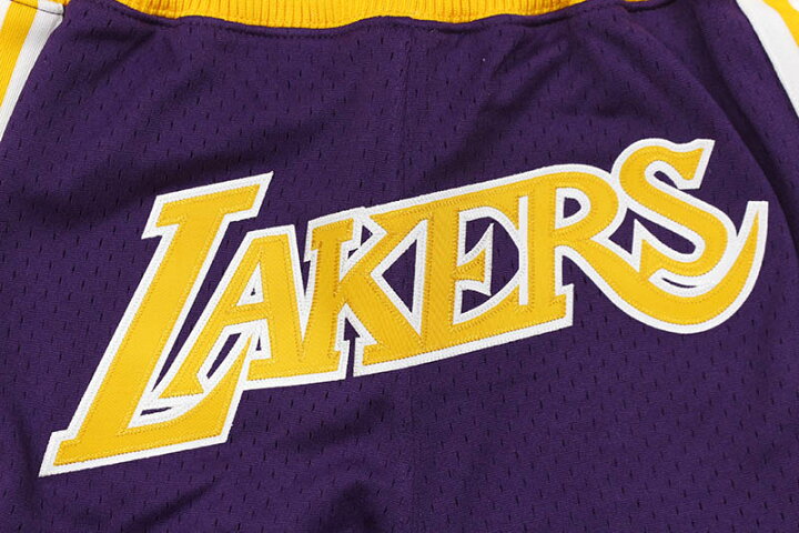 楽天市場】MITCHELL & NESS JUST DON SHORTS (LOS ANGELES LAKERS/ROAD 