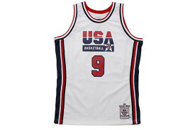 MITCHELL & NESS AUTHENTIC JERSEY (TEAM USA/HOME/MICHAEL JORDAN/1992:WHITE) AJY4AC19089ミッチェル&ネス/バスケットボールジャージ/ホワイト