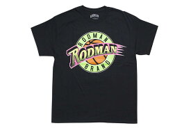RODMAN BRAND RETRO LOGO T-SHIRT (BLACK)ロッドマンブランド/ショートスリーブティーシャツ/ブラック