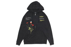 TRAVIS SCOTT X CACTUS JACK X NEIGHBORHOOD CAROUSEL HOODIE (BLACK)トラヴィススコット/カクタスジャック/ネイバーフッド/ジップアップフーディー/ブラック