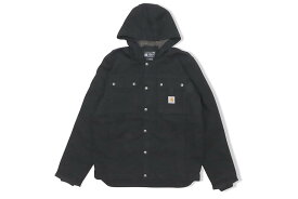 Carhartt RELAXED FIT WASHED DUCK SHERPA-LINED UTILITY JACKET (103826/001:BLACK)カーハート/ウォッシュドダックシェルパラインドユーティリティージャケット/ブラック