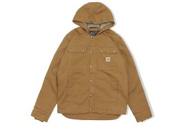 Carhartt RELAXED FIT WASHED DUCK SHERPA-LINED UTILITY JACKET (103826/211:BROWN)カーハート/ウォッシュドダックシェルパラインドユーティリティージャケット/ブラウン