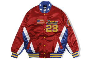 HEADGEAR CLASSICS MCDONALD'S ALL-AMERICAN SATIN VARSITY JACKET (HGA064-SJKT-30:RED)wbhMA?NVbNX/o[VeB[WPbg/bh