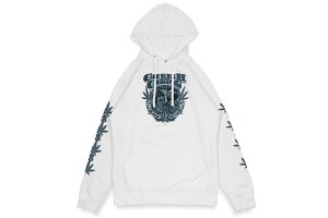 PREMIUM GARAGE CHEECH & CHONG IN BUD WE TRUST HOODIE (CC7110:WHITE)�v���~�A���K���[�W/�v���I�[�o�[�t�[�f�B�[/�z���C�g
