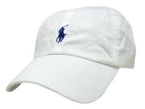 POLO RALPH LAUREN SIGNATURE PONY CAP(710548524001:WHITE)�|�������t���[����/�c�C���L���b�v/�A�W���X�^�[�L���b�v/�X�q/�z���C�g