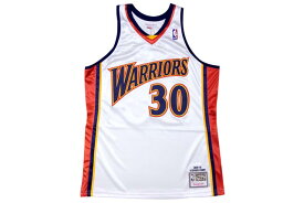 MITCHELL & NESS STEPHEN CURRY 09-10 NBA AUTHENTIC JERSEY(GOLDEN STATE WARRIOURS)ミッチェル&ネス/スローバックバスケットゲームジャージ/ホワイト
