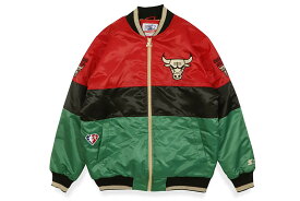 STARTER CHICAGO BULLS BLACK HISTORY MONTH NBA 75TH ANNIVERSARY FULL ZIP JACKET (LS230501)スターター/フルジップジャケット/シカゴブルズ