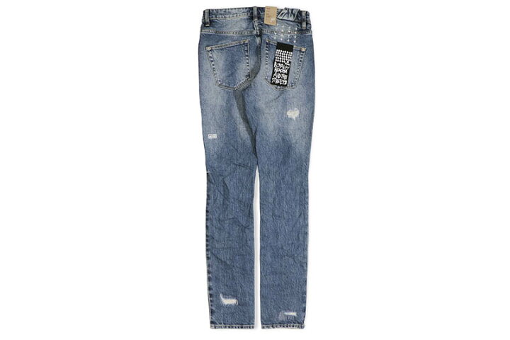 楽天市場】KSUBI CHITCH CHRONICLE TRASHED (MPF22DJ007:WASHED INDIGO 