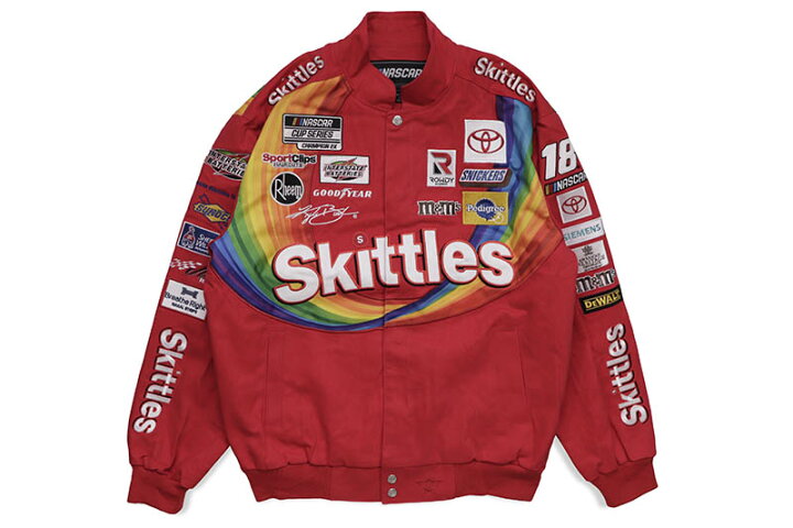 楽天市場】JH Design KYLE BUSCH SKITTLES 2022 NASCAR TWILL JACKET 