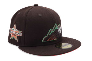 NEW ERA COLORADO ROCKIES 59FIFTY FITTED CAP (2021 WORLD SERIES CUSTOM SIDE PATCH/ORANGE UNDER VISOR/BURNT WOOD)�j���[�G��/�t�B�b�e�b�h�L���b�v/MLB/�R�����h���b�L�[�Y/�c�o���I�����W/�o�[���g�E�b�h