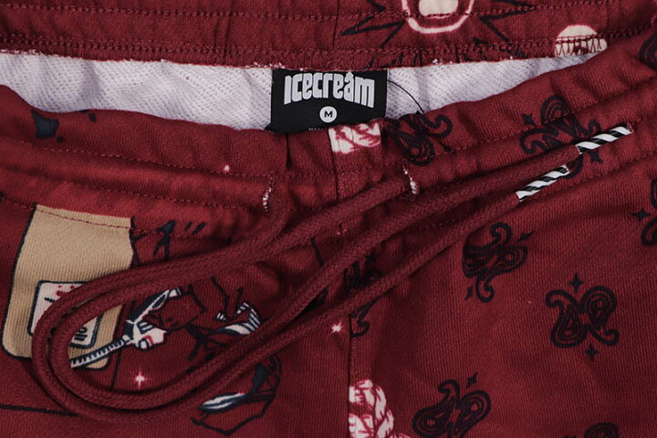 楽天市場】ICECREAM GASOLINE SWEATPANT (421-7108:TOMATO)アイス 