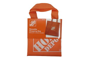 THE HOME DEPOT REUSABLE SHOPPING BAG�z�[�� �f�|/���[���[�U�u���o�b�O/�I�����W