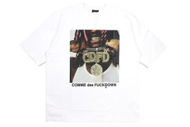 COMME DES FUCKDOWN T-SHIRT (CDFU2449:BIANCO)コムデスファックダウン/ショートスリーブTシャツ/ホワイト