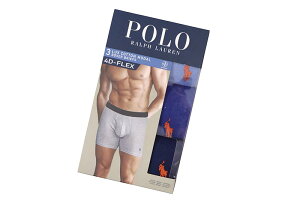 POLO RALPH LAUREN 4D-FLEX LUX COTTON MODAL BOXER BRIEF 3-PACK (LFBBP3-4M1)�|�������t���[����/�{�N�T�[�u���[�t/3���p�b�N/�C���i�[�E�F�A/����/�X�J�C���C�����l�C�r�[