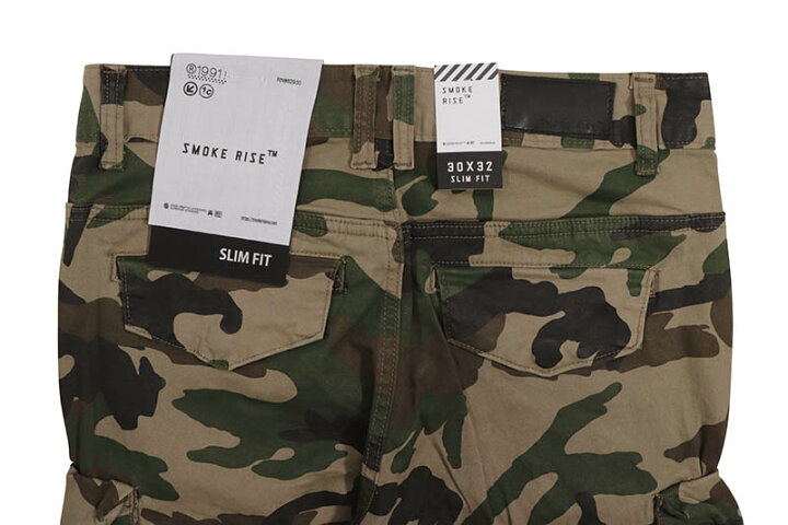 楽天市場】SMOKE RISE UTILITY TWILL PANTS (JP23110:WOOD CAMO 