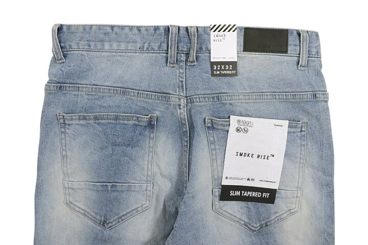 楽天市場】SMOKE RISE RIP & REPAIRED DENIM JEANS (JP23415:ROOSEVELT 