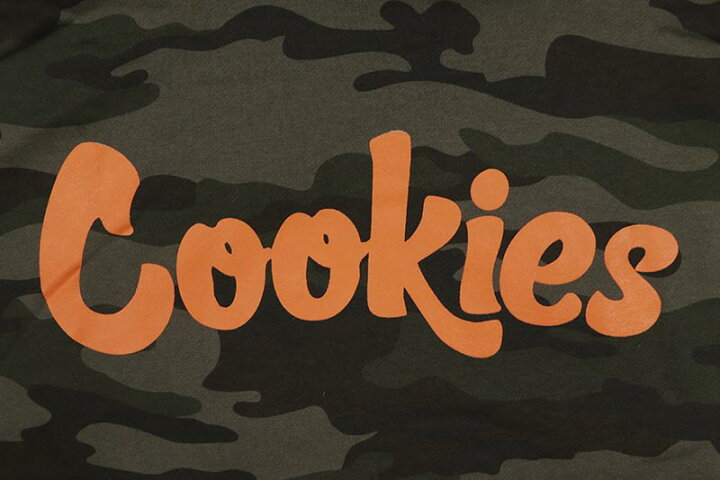 楽天市場】COOKIES ORIGINAL LOGO HOODIE (CAMO/ORANGE) 1564H6664 