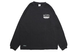 MANASTASH HEMP TOUR L/S TEE (792-3230010-010:BLACK)マナスタッシュ/ロングスリーブTシャツ/ブラック