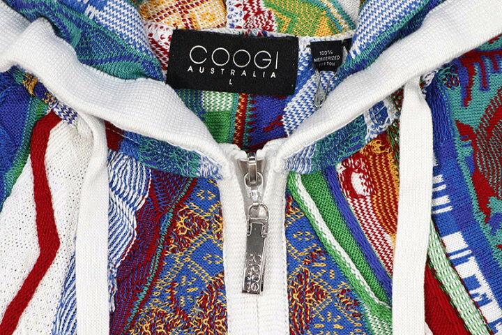 楽天市場】COOGI CLASSIC ZIP HOODY (C65225:MULTI)クージー/ニット 