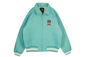AVIREX ICON JACKET (AVF20BO01-440:TURQUOISE)ArbNX/U[/o[VeBWPbg/^[RCY