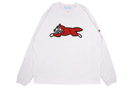 ICECREAM RUNNING DOG L/S T-SHIRT (ICJP235T002:WHITE)アイスクリーム/ロングスリーブTシャツ/ホワイト